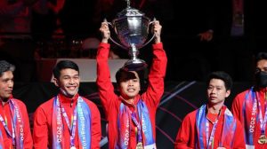 Disayangkan, Bendera Merah Putih Tak Dikibarkan Saat Tim Indonesia Rebut Piala Thomas
