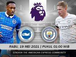 Inilah Prediksi Liga Inggris: Brighton vs Manchester City