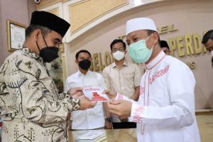 Temui Ustaz Das’ad Latif, Sekjen Gerindra Dinasehati Politik Jangan Jauh-jauh Dari Ulama