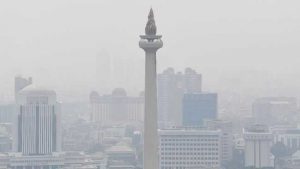 Kualitas Udara Jakarta Senin Pagi Terburuk Kelima se-Dunia