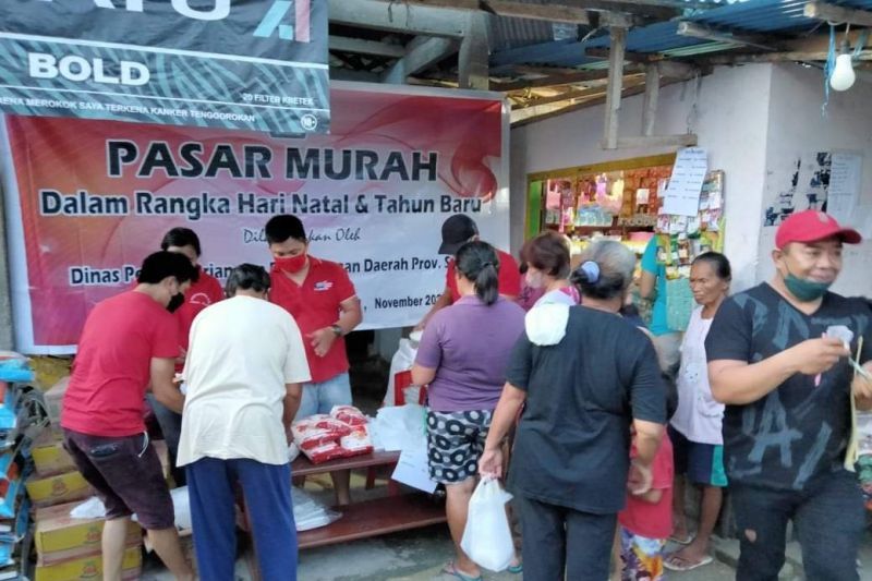 Warga Sulut Dapat Bantuan Sembako Murah