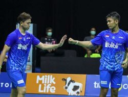 HYLO OPEN 2021 – Fajar/Rian Bertemu Pramudya/Yeremia di Perempat Final