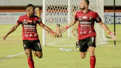 Bali United Kalahkan Persipura Berkat Gol Menit Terakhir