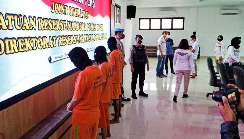 Peredaran Sabu 5,6 KG Sabu di Bogor Berhasil Digagalkan