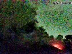 Merapi Luncurkan Awan Panas Sejauh 2 KM ke Arah Barat Daya