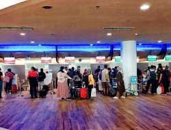 Lonjakan Penumpang di Bandara Lombok Meningkkat Hingga 50 Persen