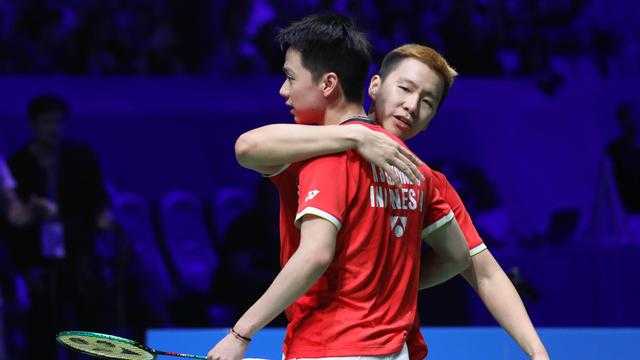 HYLO OPEN 2021 - Ganda Putra Indonesia Dipastikan Raih Gelar Juara dan Runner-up