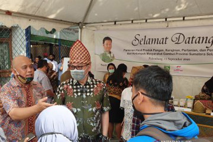 Tingkatkan Ekonomi Warga, BRGM Gelar Pameran Produk Gambut di Sumsel