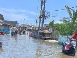 Antisipasi Banjir ROB di Pesisir Belawan, BPBD Siagakan 10 Petugas