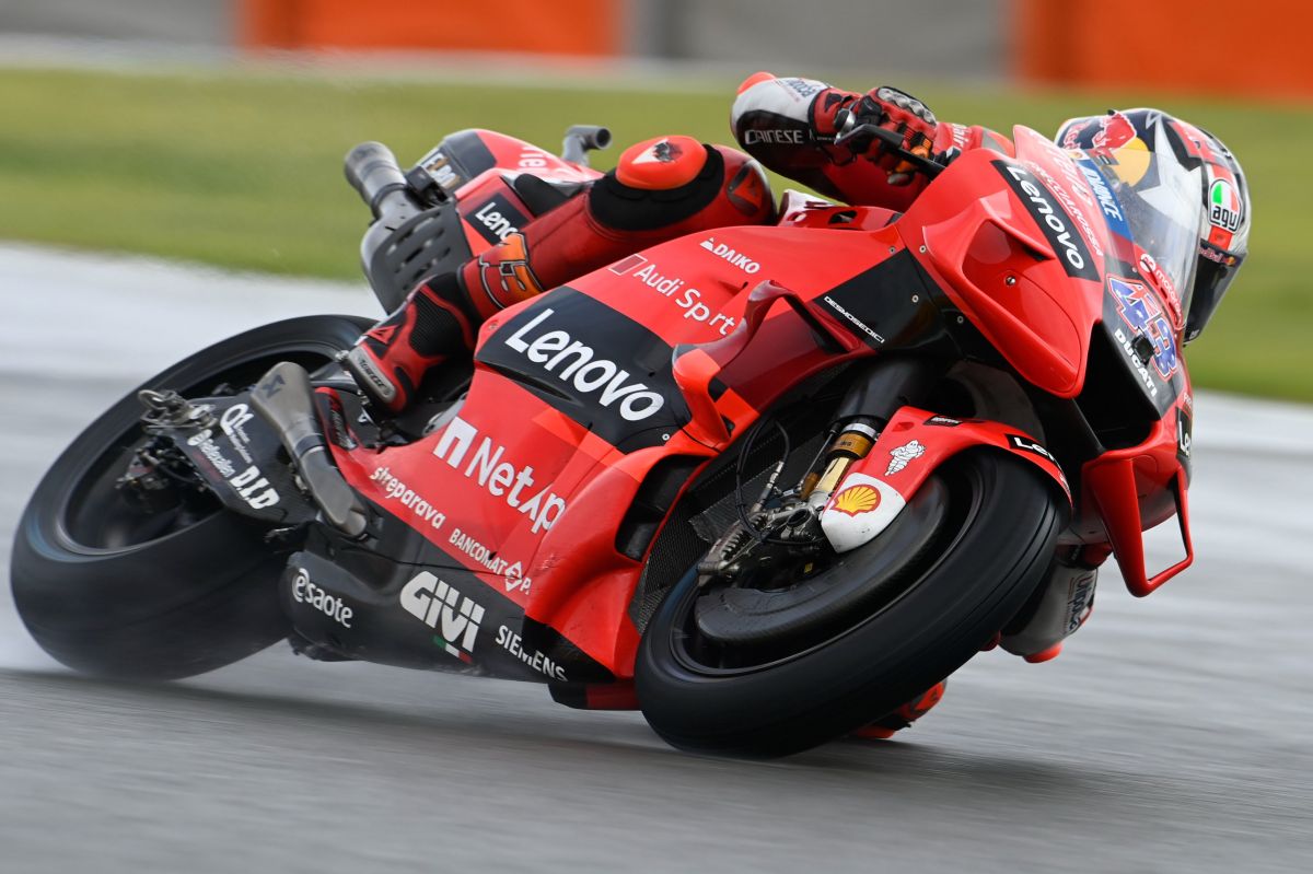 Pembalap Ducati Jack Miller Tercepat di FP2 MotoGP Valencia