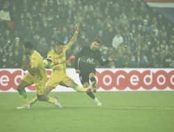 PSG Gasak Nantes, Messi Cetak Gol Pertama di Ligue 1