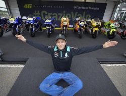 Tutup Karier di Valencia, Grazie Valentino Rossi