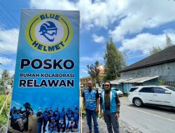 Tingkatkan Ekonomi Pengungsi Semeru, Blue Helmet Buat Program Terobosan