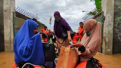 Empat Jembatan Putus dan 3.213 Jiwa Terdampak Banjir di NTB