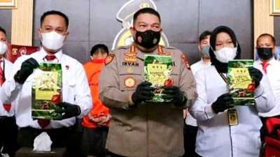 Peredaran Narkoba Jenis Sabu Berhasil Digagalkan Tim Polres Palembang