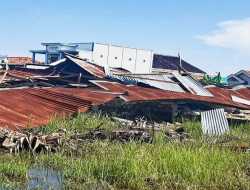 Sebanyak 257 Bangunan Rumah Milik Warga Pademawu Pamekasan Rusak Diterjang Angin