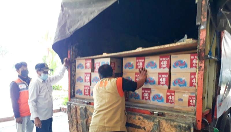Sebanyak 4 Ton Beras Dikirim Para Petani Temanggung ke Korban Semeru