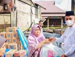 Pemkab Nagan Raya Aceh Salurkan Bantuan untuk Korban Kebakaran