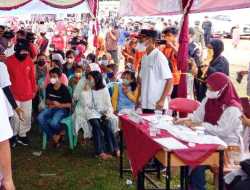 Mensos Semangati Anak-anak yang Ikut Vaksinasi Covid-19