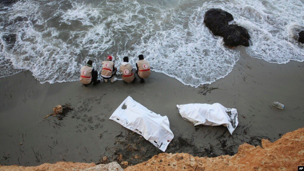 Kapal Tenggelam di Pantai Libya, Tim Bulan Sabit Merah Temukan 28 Mayat Migran