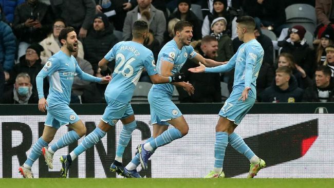 LIGA INGGRIS - Man City Gunduli Newcastle 4-0