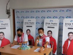 Relawan Indonesia Moeda Dukung Erick Thohir ‘Nyapres’ di 2024