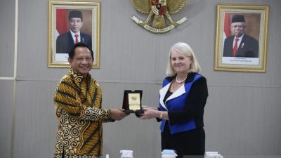 Temui Tito, Mendagri Australia Harap RI Perkuat Kerja Sama Keamanan