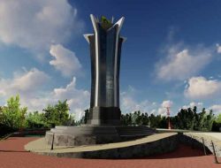 Bediri di Simpang Sirkuit Sentul, Tugu Pancakarsa Jadi Ikon Baru Kabupaten Bogor