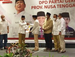 Bupati Lombok Tengah Pathul Bahri, Resmi Menjadi Ketua DPD Gerindra NTB