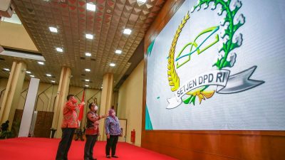 Setjen DPD Luncurkan Logo Baru Bagi Karyawan