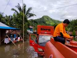 Tiga Kecamatan Di Tapsel Dihantam Banjir,BPBD: 278 KK Terdampak