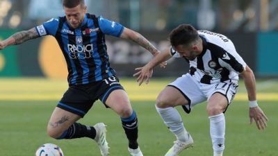 Udinese Dihukum Main Satu Pertandingan Tanpa Penonton