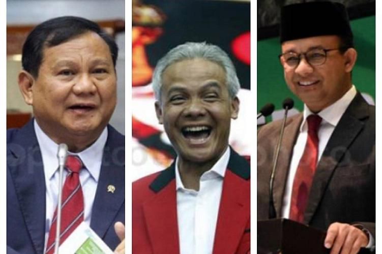 Survei: Elektabilitas Prabowo Tertinggi Ungguli Ganjar dan Anies