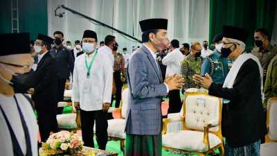 Jokowi Nilai NU Perlu Bangun Dana Abadi