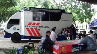 Gerai SIM Keliling di DKI Jakarta Hari Ini Buka di Lima Wilatah