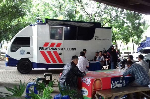 Gerai SIM Keliling di DKI Jakarta Hari Ini Buka di Lima Wilatah
