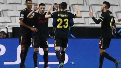 Ajax imbangi tuan rumah Benfica 2-2