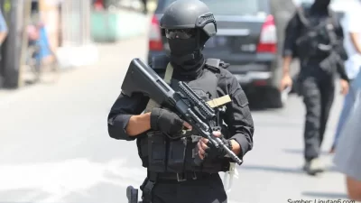 Densus 88 Tangkap Terduga Teroris di Kabupaten Bengkulu Tengah