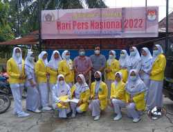 HPN 2022, PWI Paluta Gelar Bakti Sosial Donor Darah