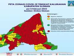 Dinkes Sleman Catat 61 Persen Kelurahan Masuk Zona Merah