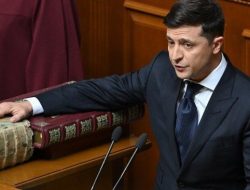 Presiden Ukraina Tuduh Rusia Ingin Lakukan Genosida