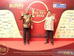 Anugerah BUMN 2022, Patra Jasa Raih Dua Penghargaan