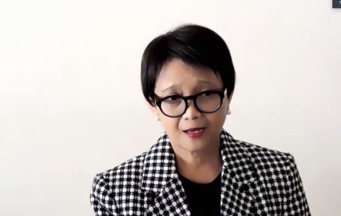 Menlu RI dan Ukraina Bahas Situasi Kemanusiaan