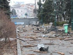 Monumen Holocaust Ukraina Hancur Dibombardir Rusia