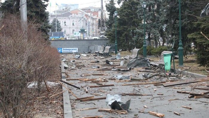 Monumen Holocaust Ukraina Hancur Dibombardir Rusia
