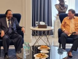 Bertemu, Surya Paloh dan Airlangga Sepakat Kawal Pemerintahan Jokowi Sampai Selesai