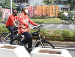 Anies Bakal Tambah Satu Lajur di Sepanjang Jalan Thamrin-Sudirman Setiap Sabtu dan Minggu
