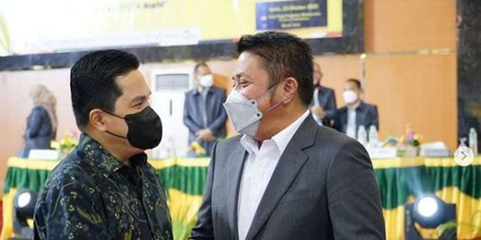 Herman Deru: Erick Thohir Siap Wujudkan Impian Warga Sumsel Miliki Pelabuhan