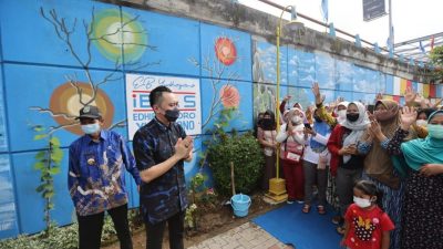 Joss! Ibas Bandingkan Mural Desa di Pacitan dengan Tembok Berlin!