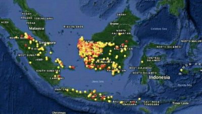 Tersebar di Tiga Kabupaten, BMKG Deteksi Sembilan Titik Panas di Kaltim